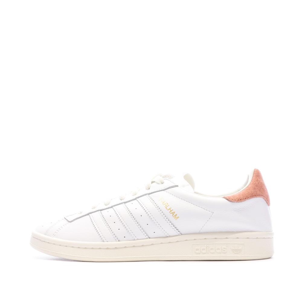 Baskets Blanches Homme Adidas Earlham pas cher