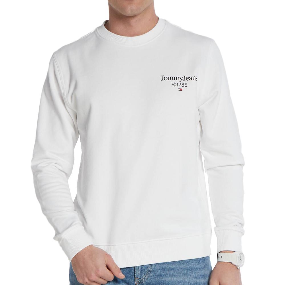 Sweat Blanc Homme Tommy Hilfiger Entry pas cher