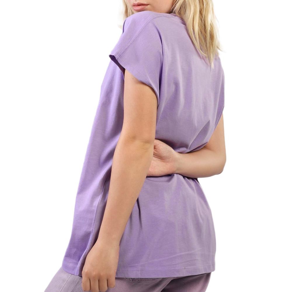 T-shirt Violet Femme JJXX Astrid vue 2