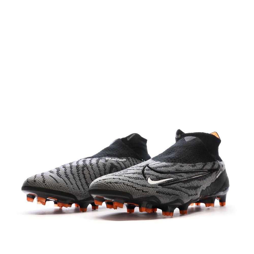 Chaussures de Foot Noires Homme Nike Phantom GX Elite DF FG vue 6