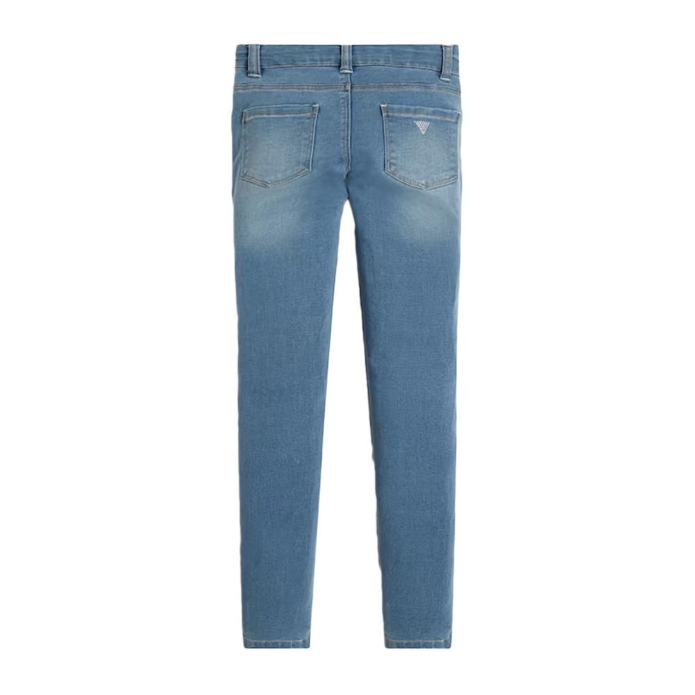 Jean Skinny Bleu Clair Fille Guess Core vue 2