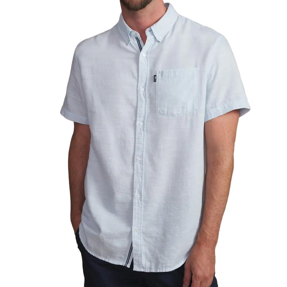 Camisa azul cielo para hombre TBS CALEL barato