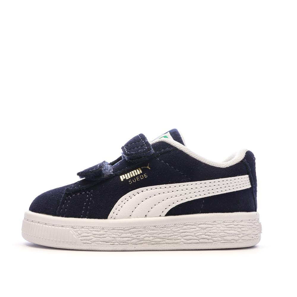 Baskets Marine Garçon/Fille Puma Suede Classic pas cher