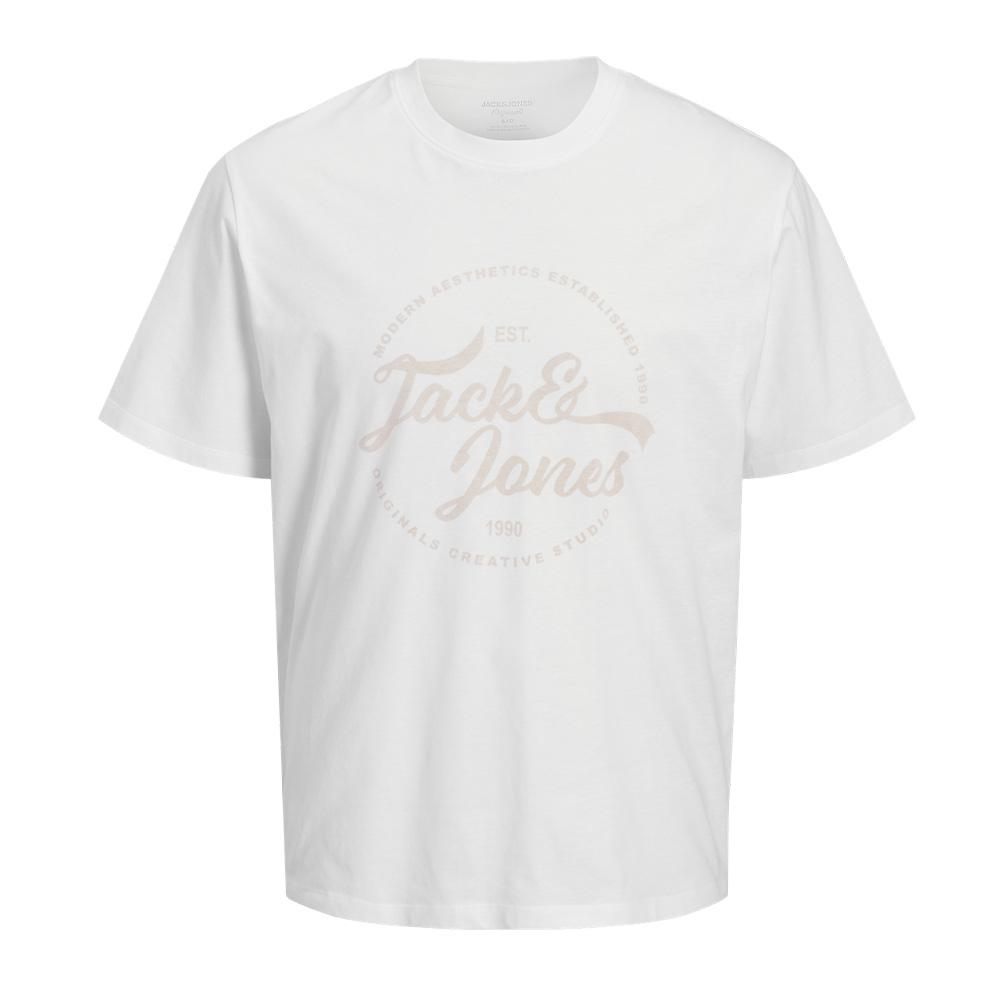T-Shirt Blanc Homme Jack & Jones Jordean pas cher