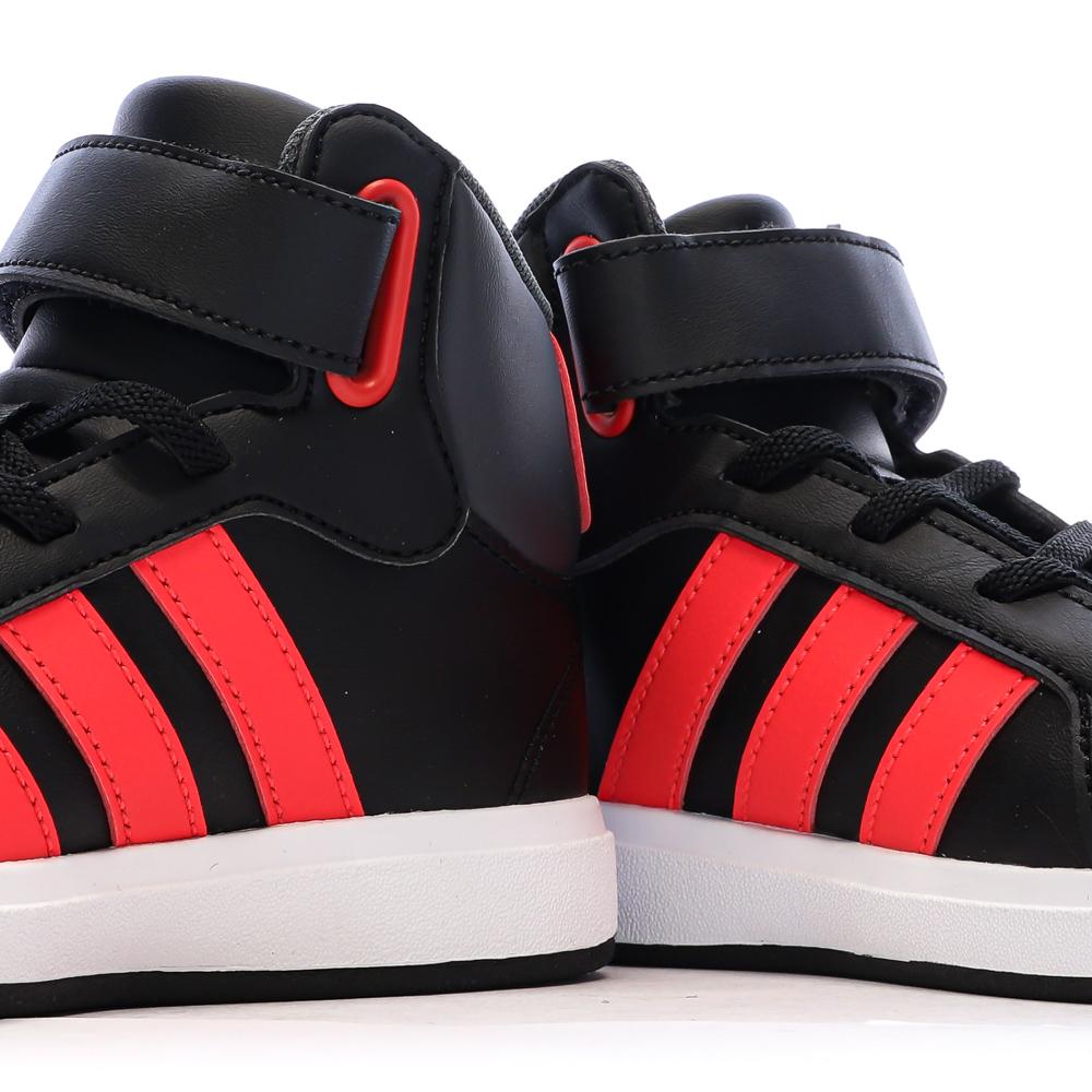 Baskets Noir Garçon Adidas Grand Court Mid vue 7