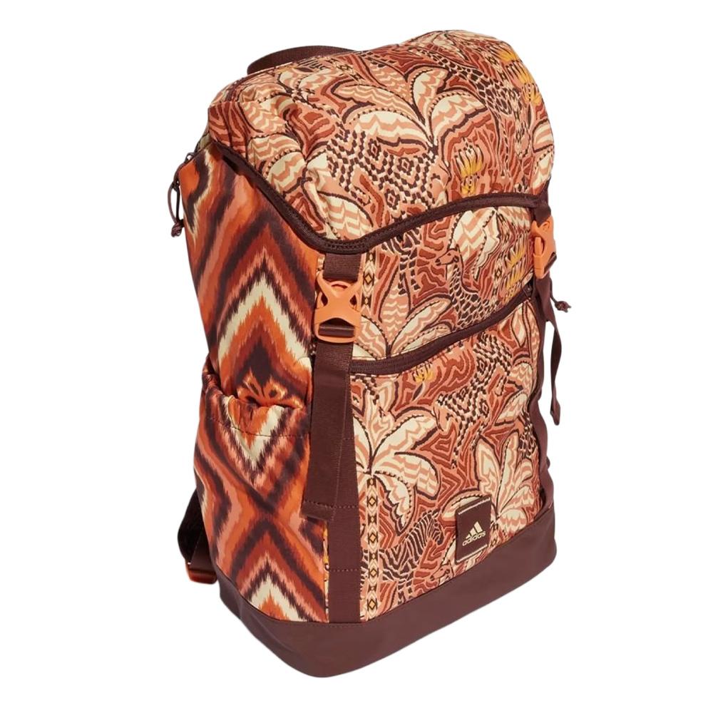 Sac à Dos Orange Femme Adidas Farm vue 2