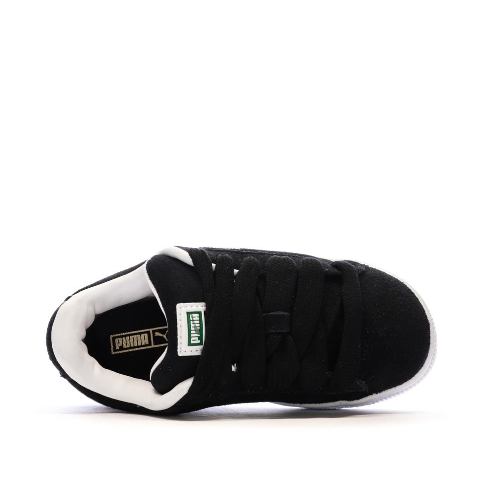 Baskets Noires Garçon Puma Suede Xl vue 4