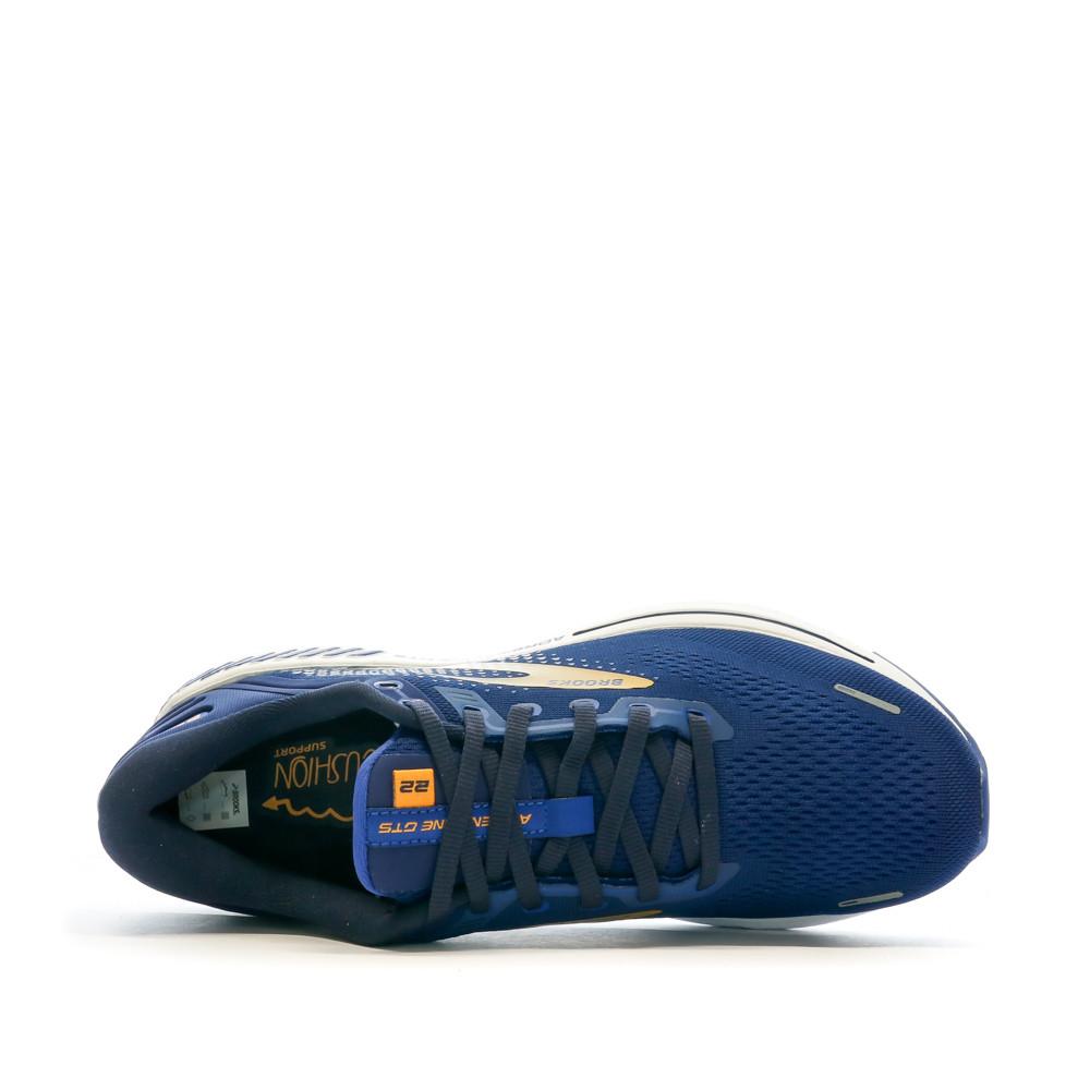 Chaussures de Running Marine Homme Brooks Adrenaline Gts 22 vue 4