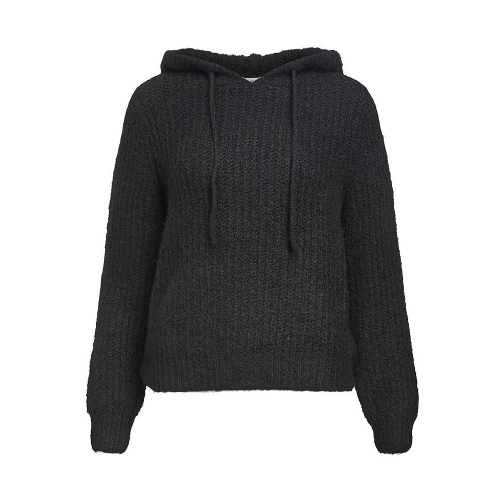 Pull à capuche Noir Femme Vero Moda Hoodie vue 3