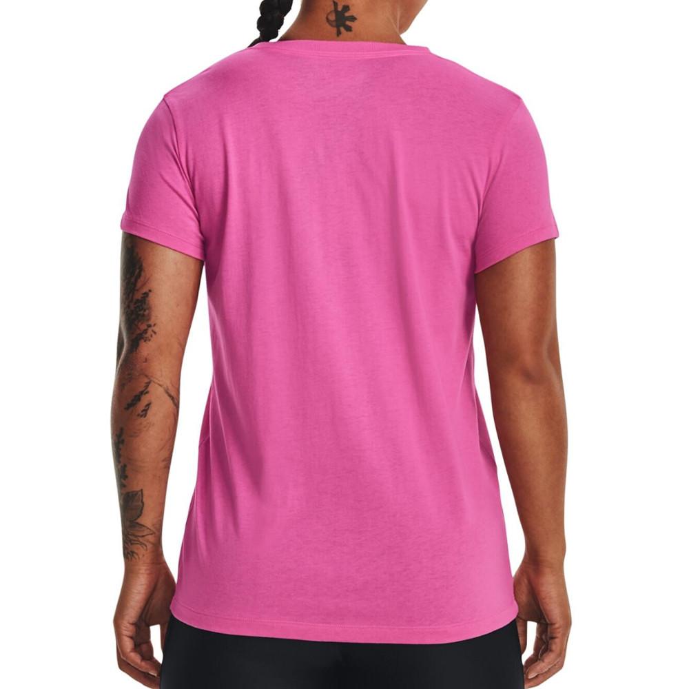 T-shirt Rose Femme Under Armour Live Sportstyle Graphic vue 2