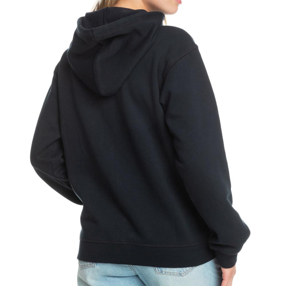 Sweat à Capuche Noir Femme Roxy Surf Stoked vue 2