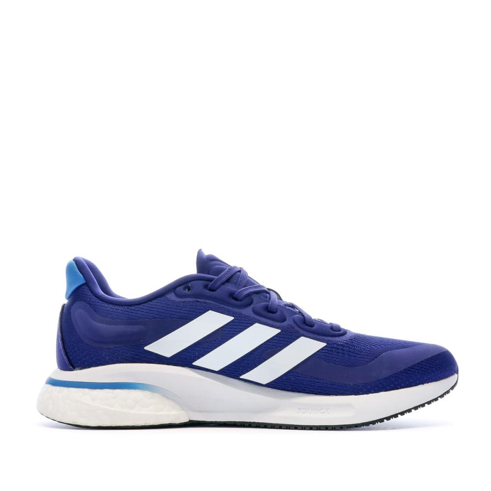 Chaussures de Running Bleu Homme Adidas Supernova vue 2