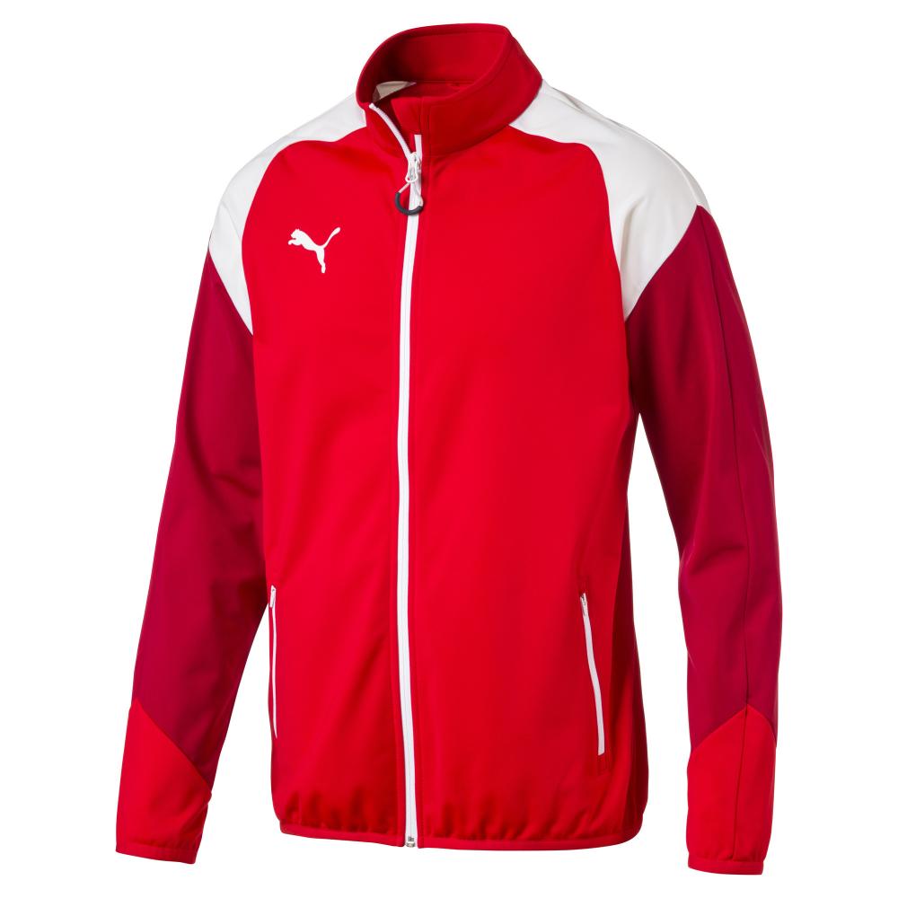 Veste de survêtement rouge enfant Puma Esito 4 pas cher