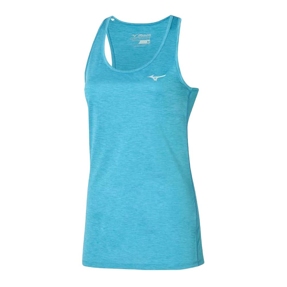Débardeur Bleu Femme Mizuno Impulse pas cher