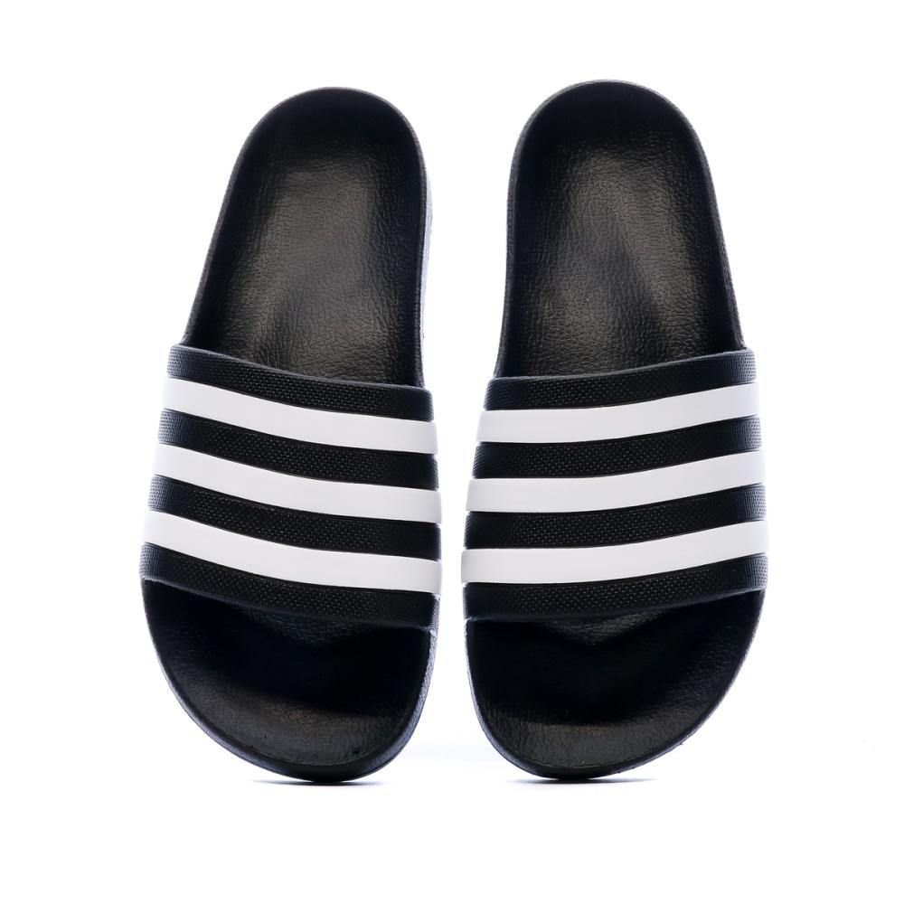 Claquettes Noires Homme Adidas Adilette F35543 vue 3