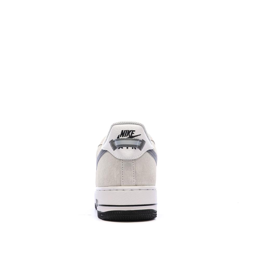 Baskets Blanc/Gris Homme Nike Air Force 1 '07 Lv8 vue 3
