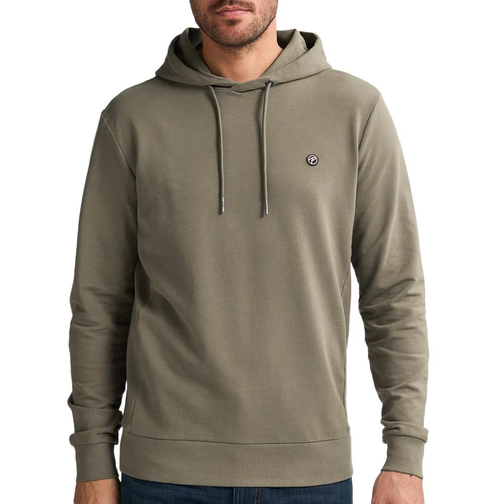 Sweat Kaki Homme Petrol Industries Hooded 5178 pas cher