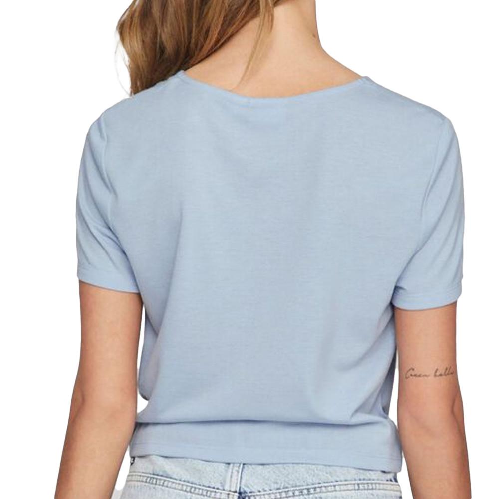 T-shirt Bleu Femme Vila Vimooney vue 2