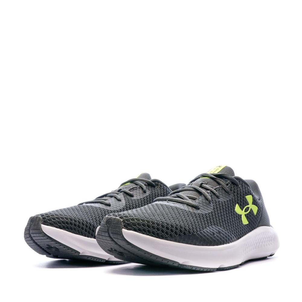 Chaussures De Running Kaki Homme Under Armour Charged Pursuit 3 vue 6