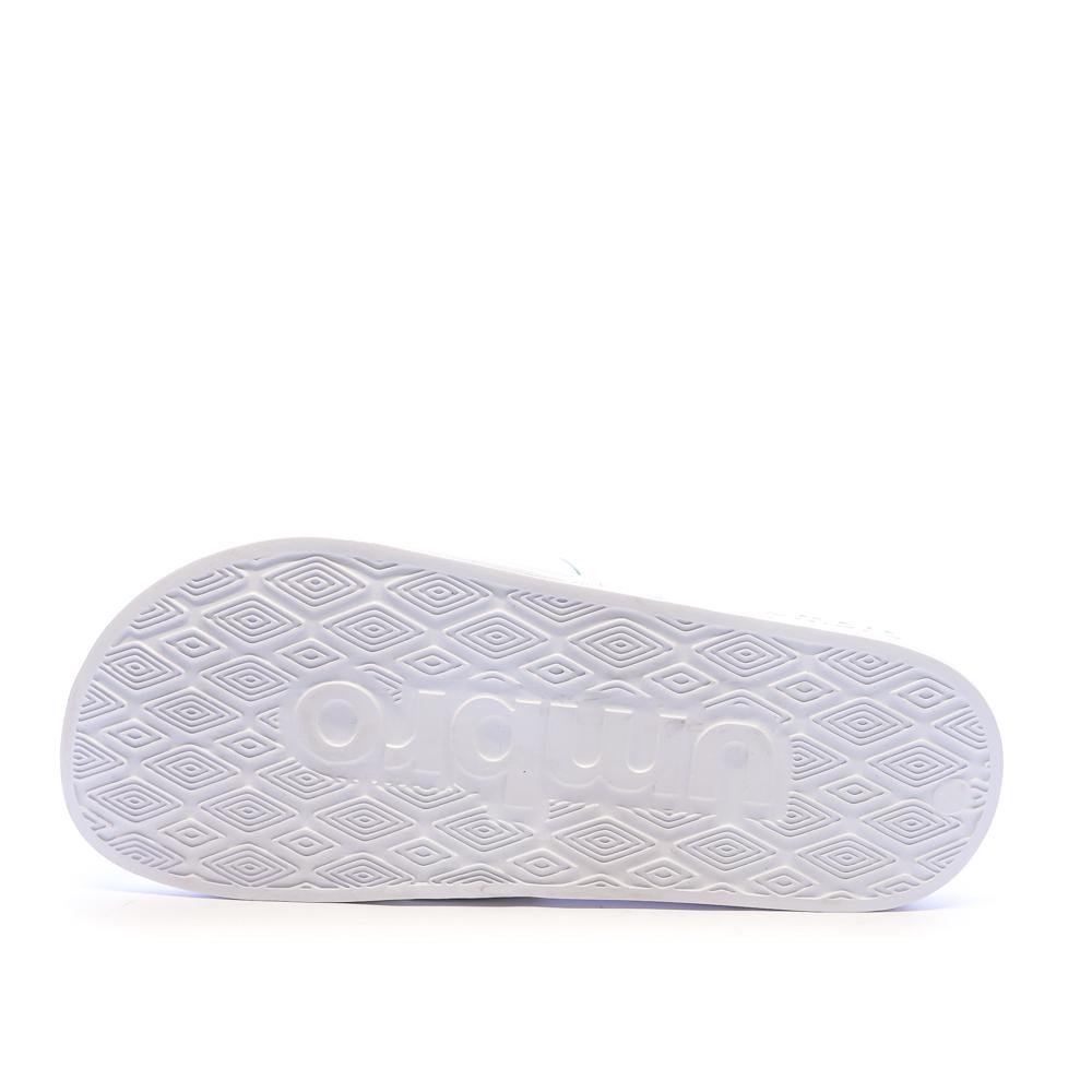 Claquettes Blanches Femme Umbro Um Tilio vue 2