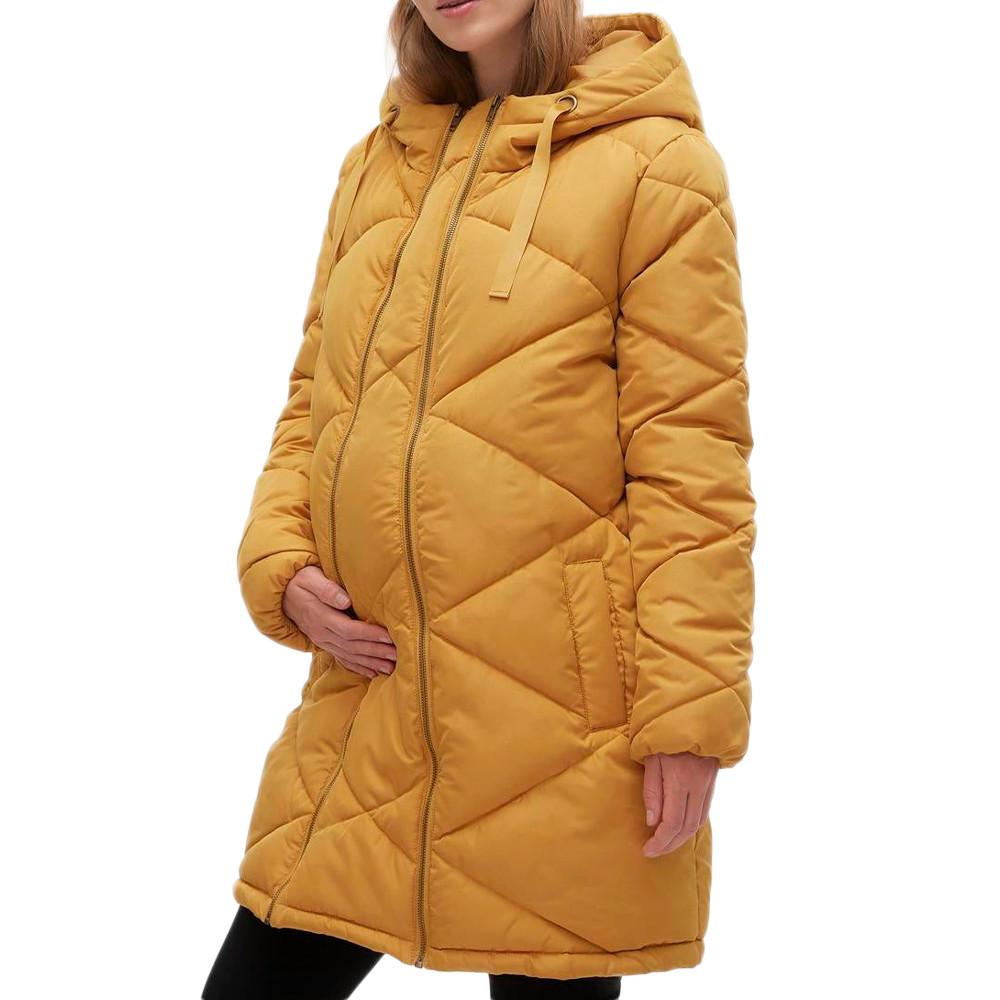Doudoune de Grossesse et de Portage Jaune Femme Mamalicious Charlot Espace des marques