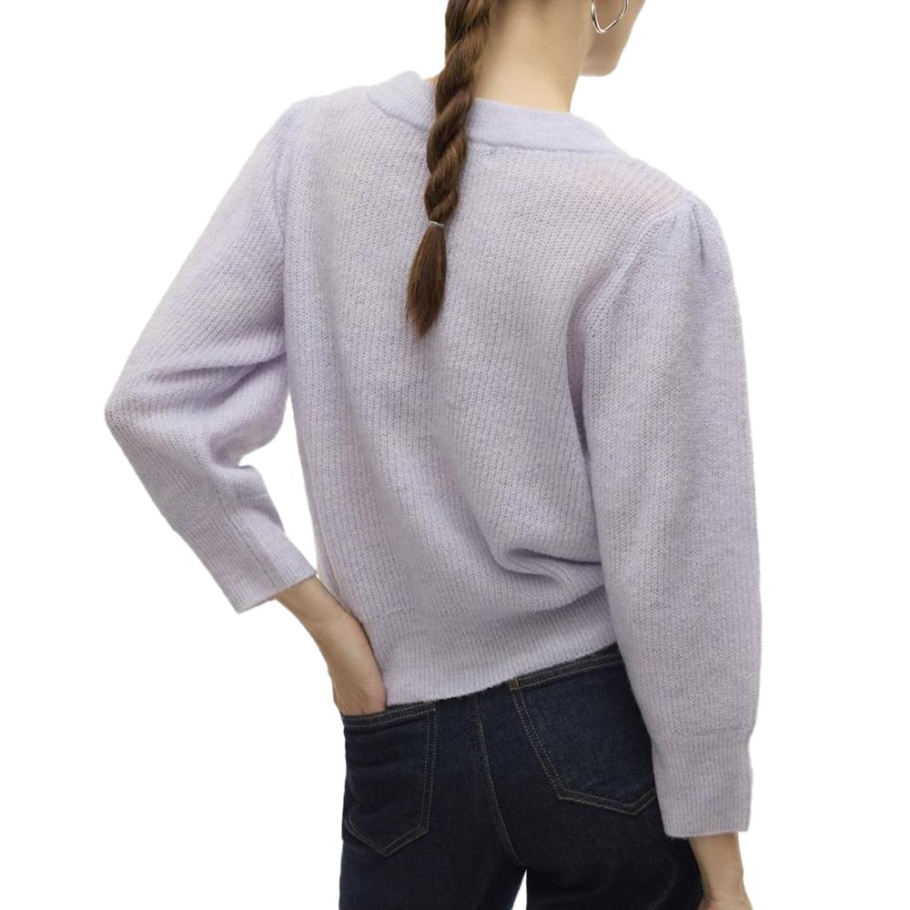 Pull Mauve Femme Vero Moda Vigga vue 2