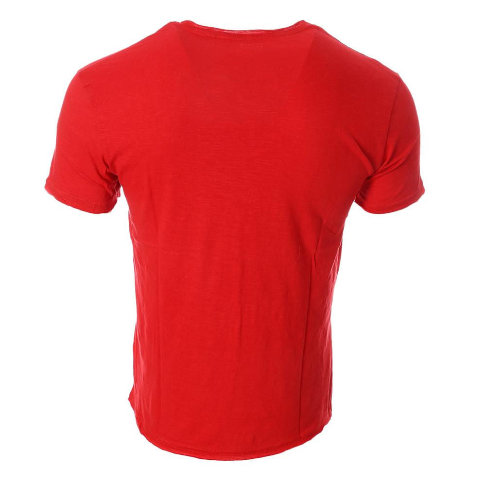 T-shirt Rouge Homme Paname Brothers TED vue 2