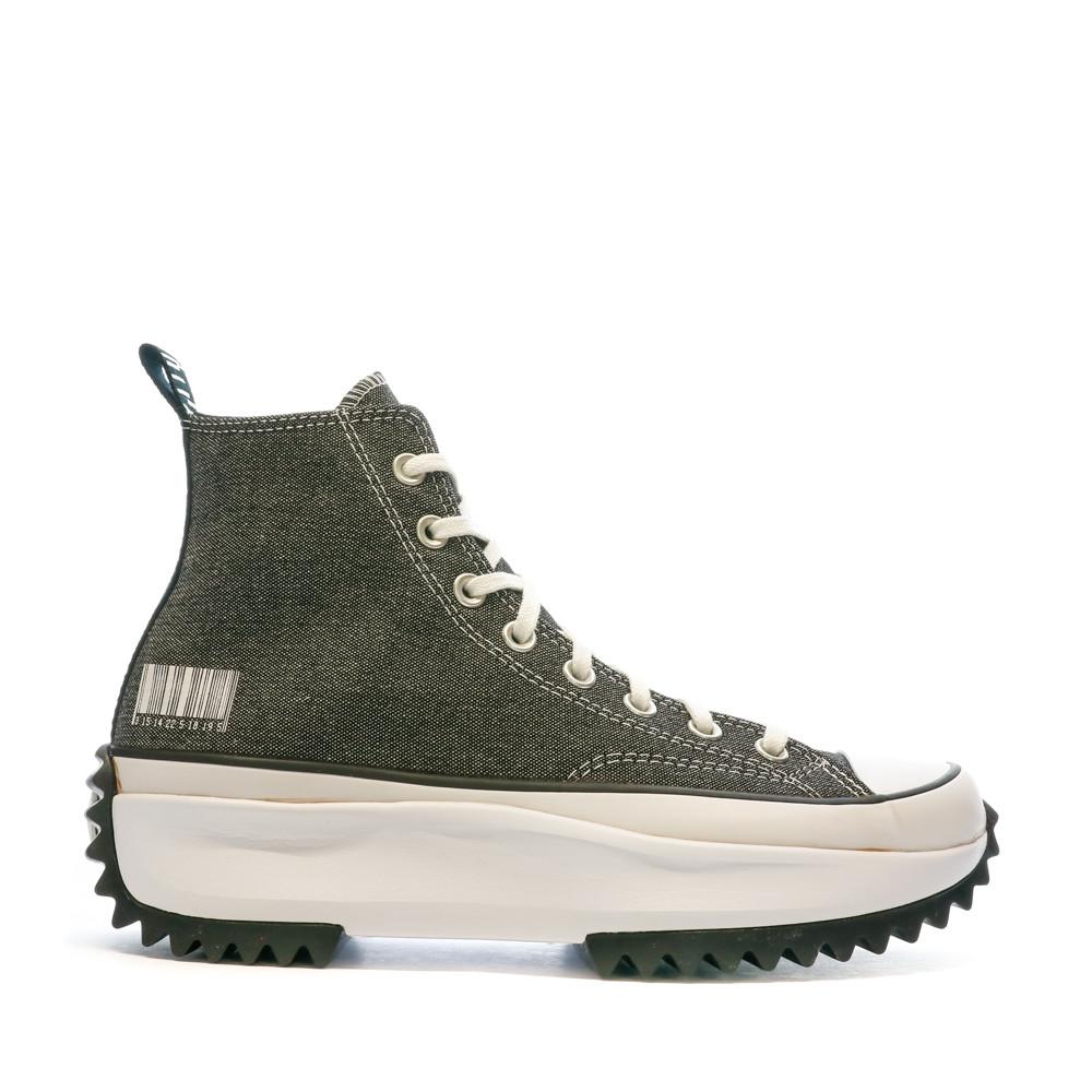 Baskets Grise Homme Converse Run Star Hike vue 2