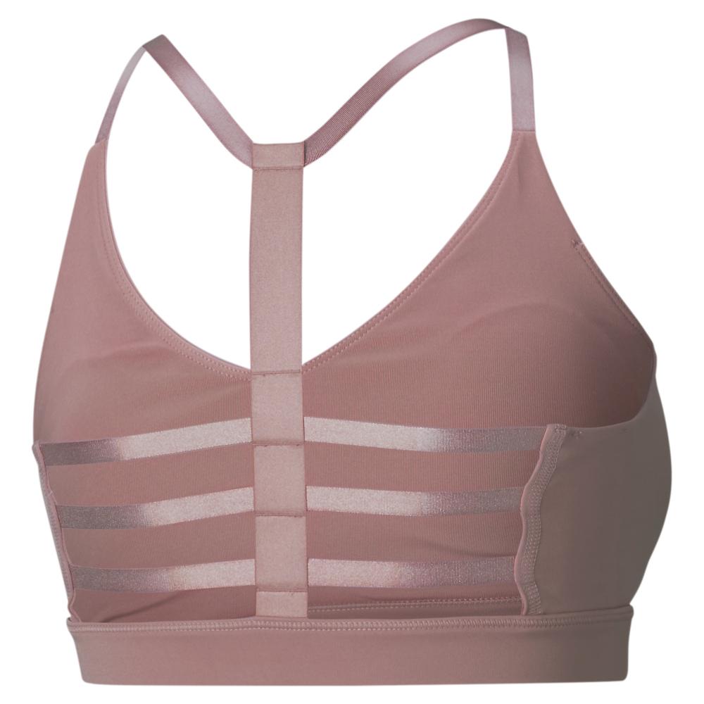 Brassière Rose Femme Puma Strappy Studio vue 2