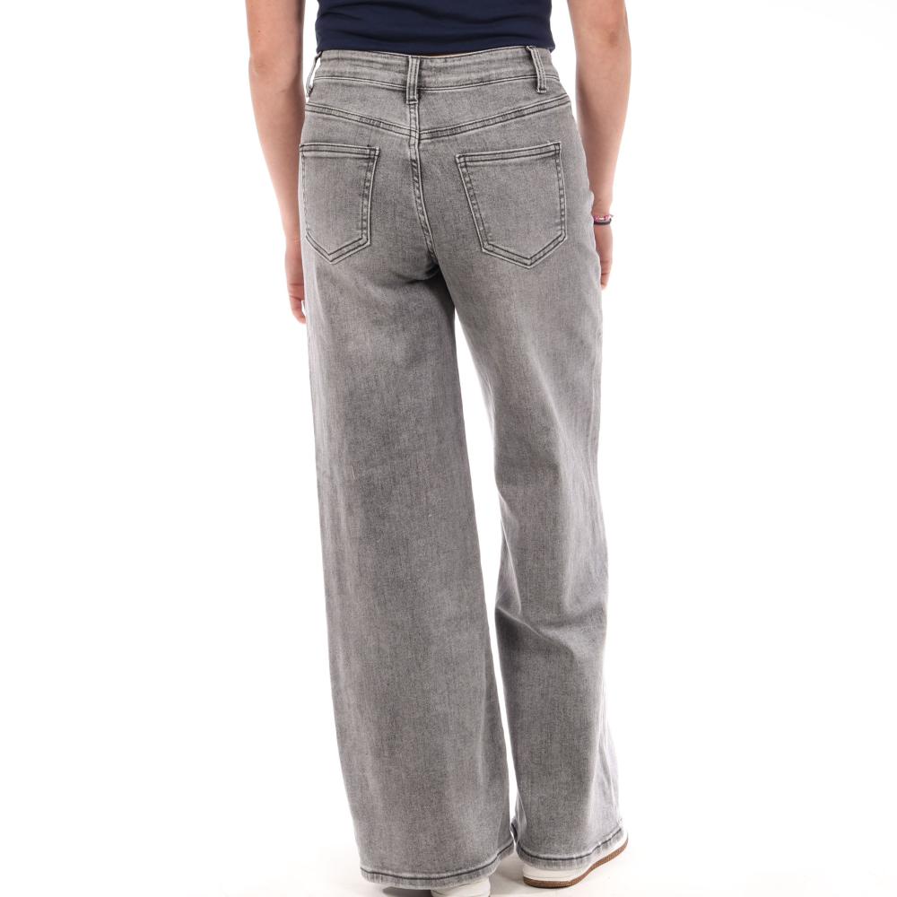 Jean Droit Gris Moyen Femme Monday Premium 1930A vue 2