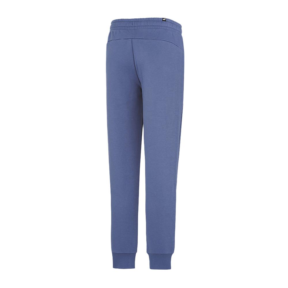 Jogging Bleu Homme Puma Logo Essentials vue 2