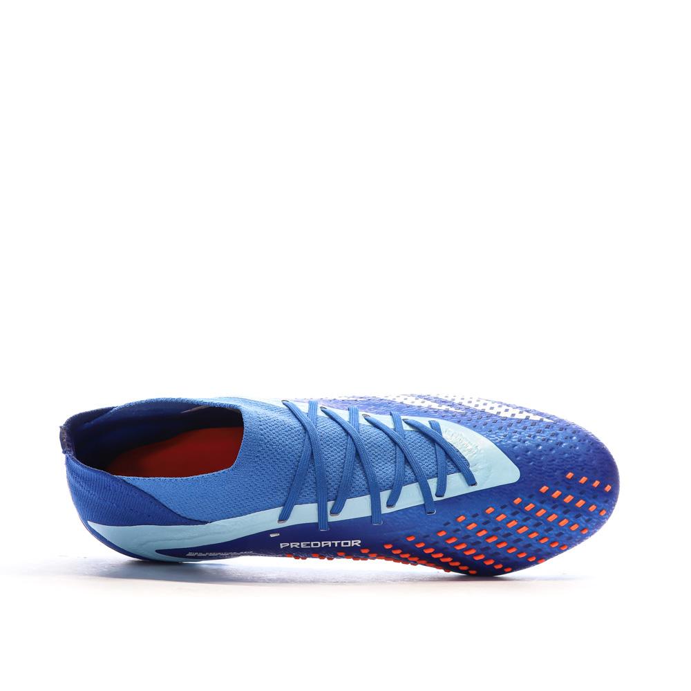 Chaussures de football Bleu Homme Adidas Predator Accuracy vue 4