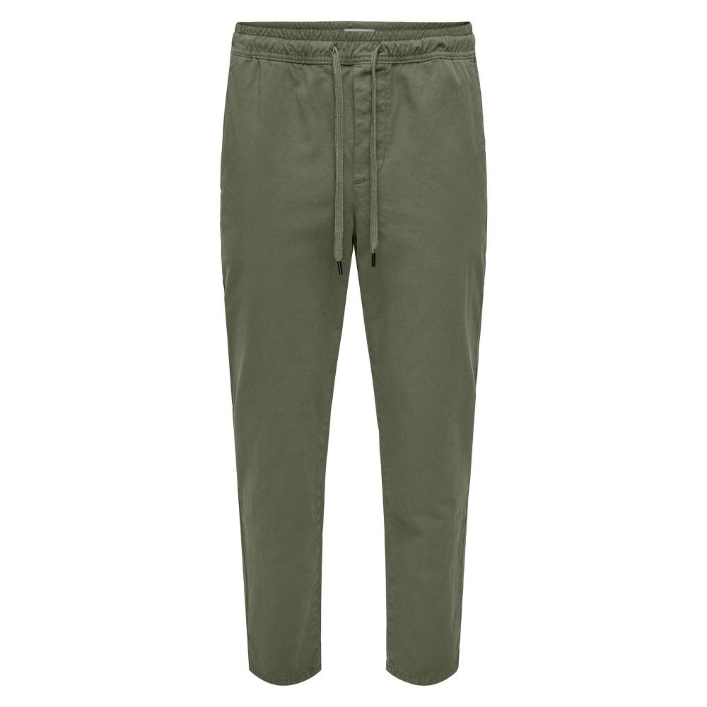 Pantalon Kaki Homme Only & Sons linus 22029765 pas cher