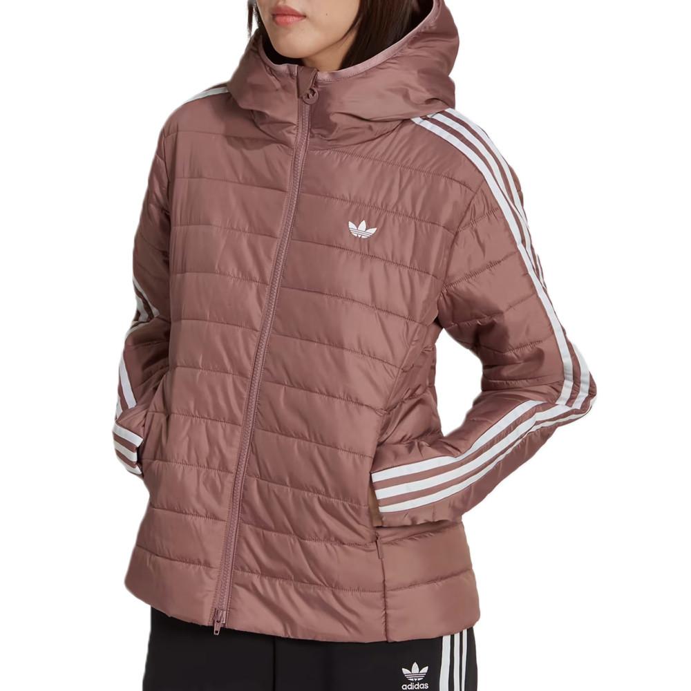 Doudoune Mauve Femme Adidas Jacket pas cher