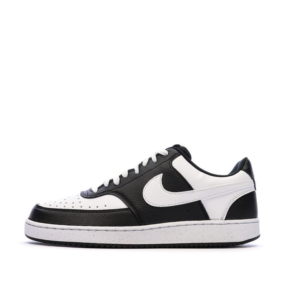 Baskets Noires/Blanches Homme Nike Court Vision Lo pas cher