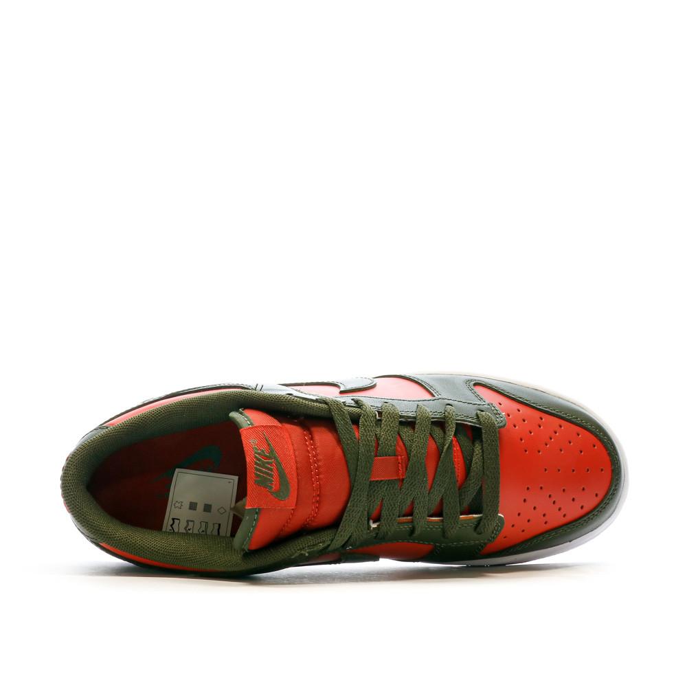 Baskets Kaki/Rouge Homme Nike Dunk Low Retro vue 4