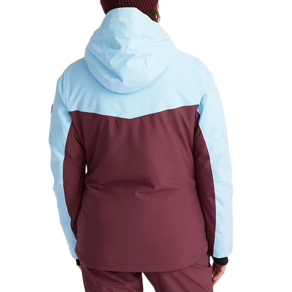 Manteaux Turquoise/Bordeaux Femme O'Neill Aplite vue 2