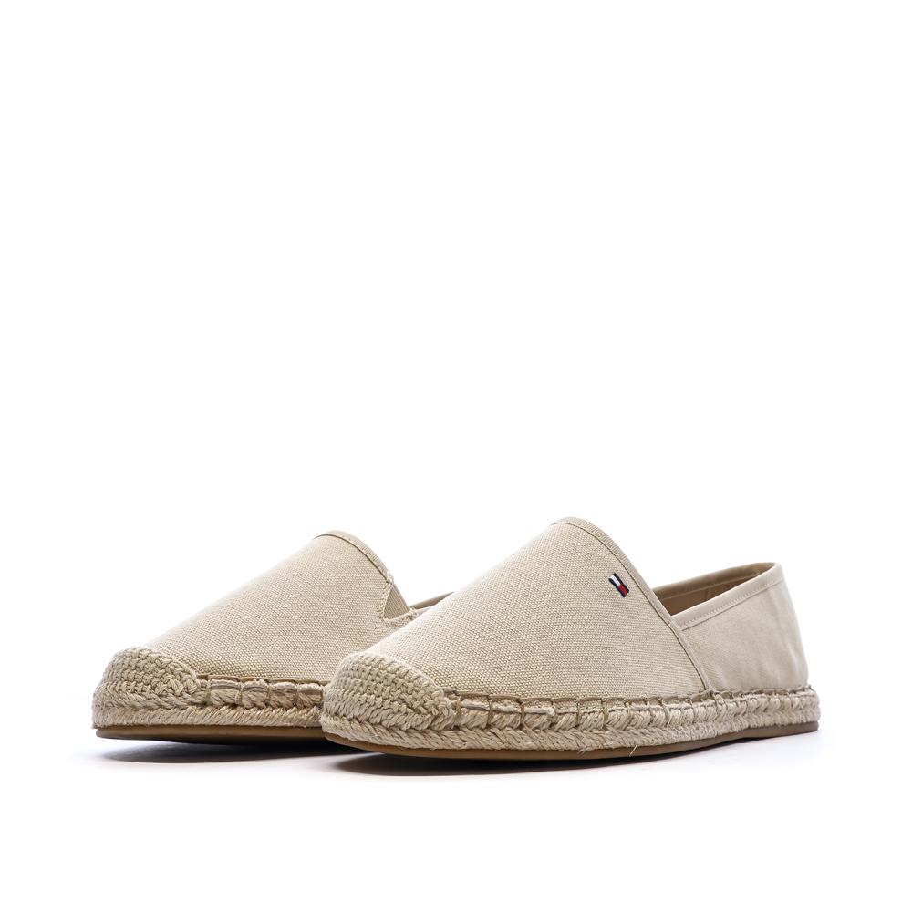 Espadrilles Beige Femme Tommy Hilfiger Flag Canvas vue 6