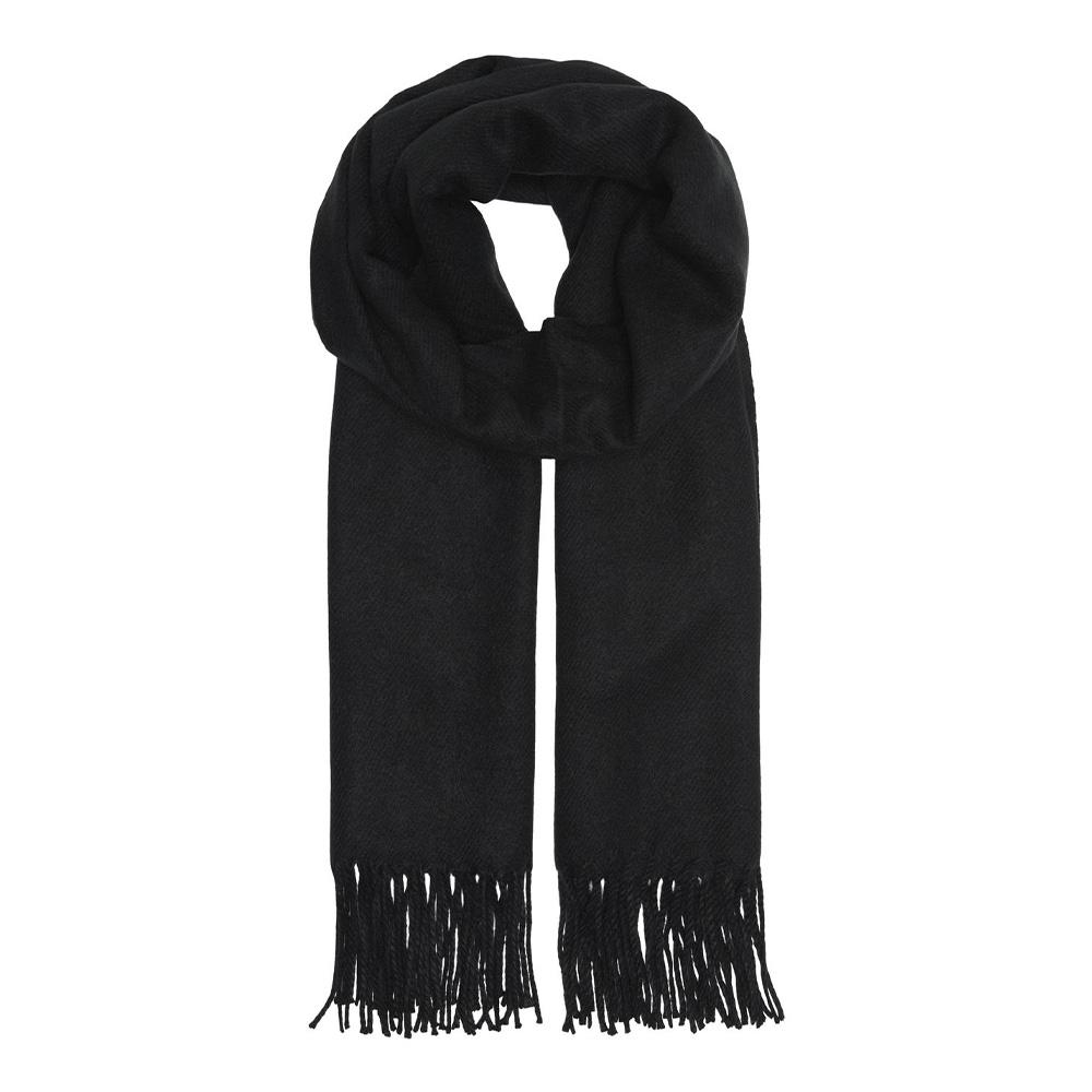 Écharpe Noire Femme Only Lima pas cher