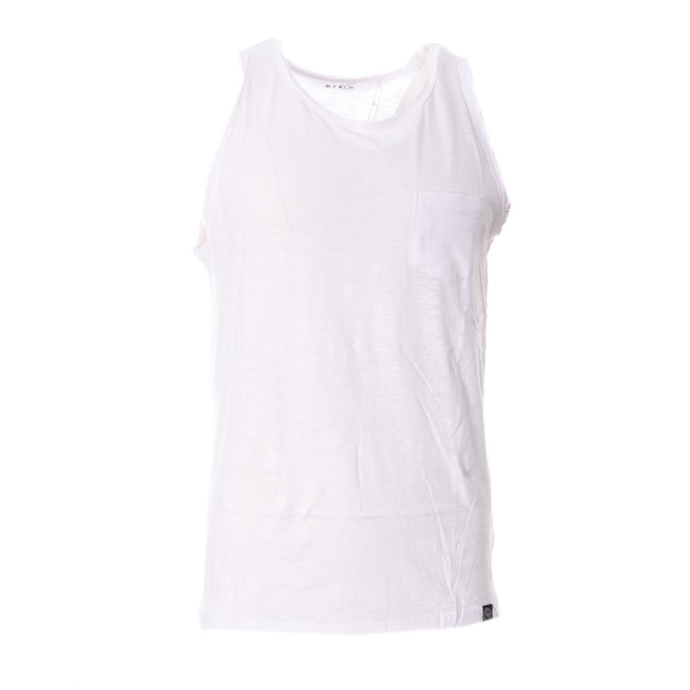 Débardeur Blanc Homme Paname Brothers DYLAN pas cher