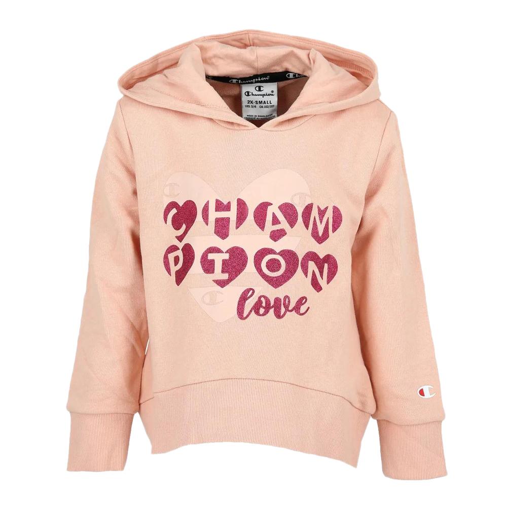 Sweat Rose Fille Champion CHZ193460 pas cher