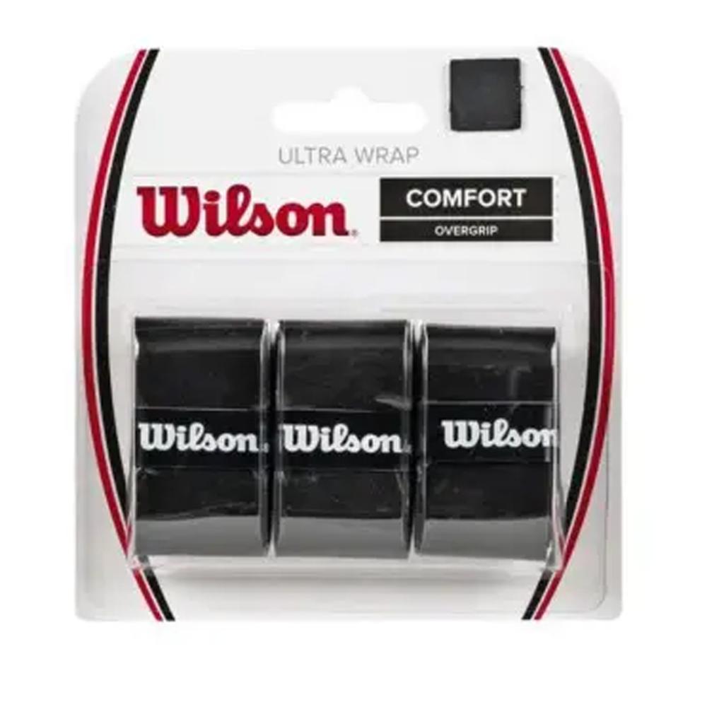X3 SurGrip de Tennis Noir Wilson Pro Overgrip pas cher