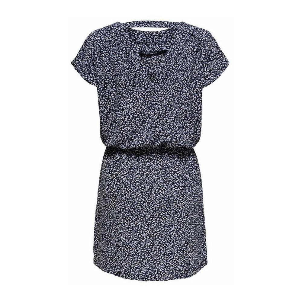 Robe Noir à fleurs Femme Only Mariana vue 2