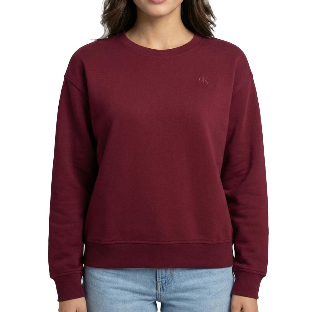 Calvin Klein Jeans Archive Women’s Bordeaux Sweatshirt affordable