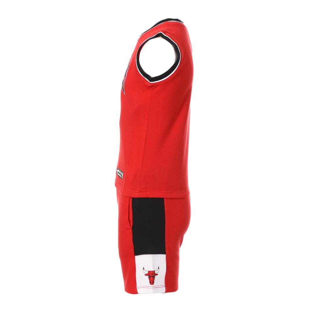 Chicago Bulls Ensemble basketball Bleu Garçon NBA Zone Tank vue 3