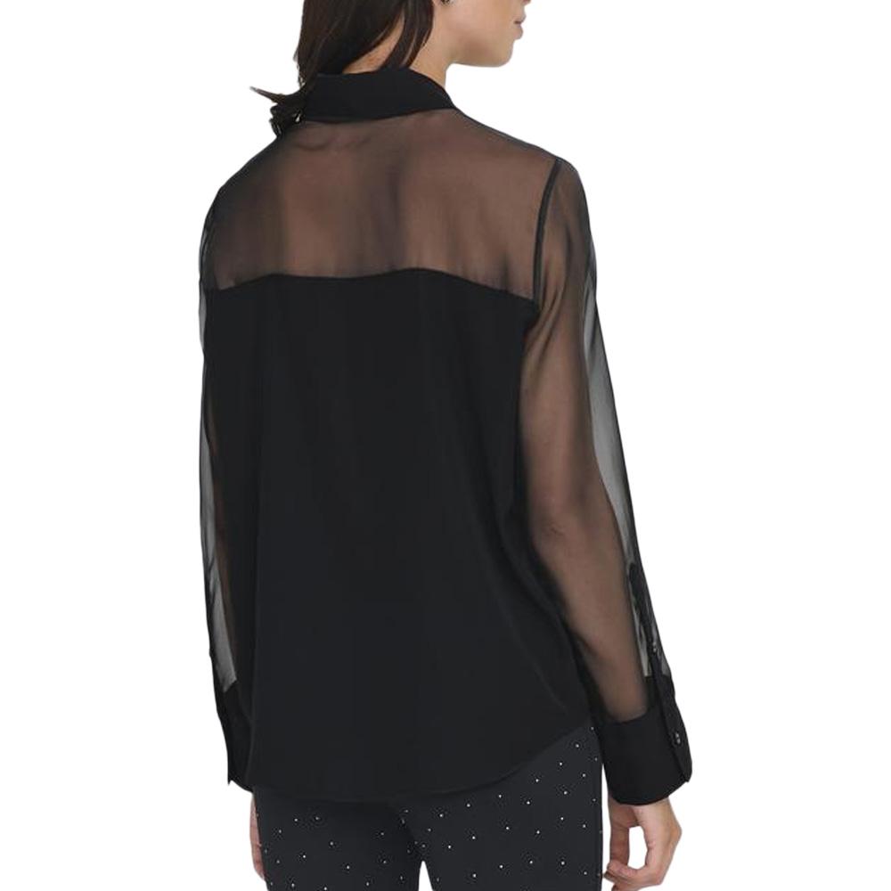 Chemise Noire Femme JDY Nana vue 2