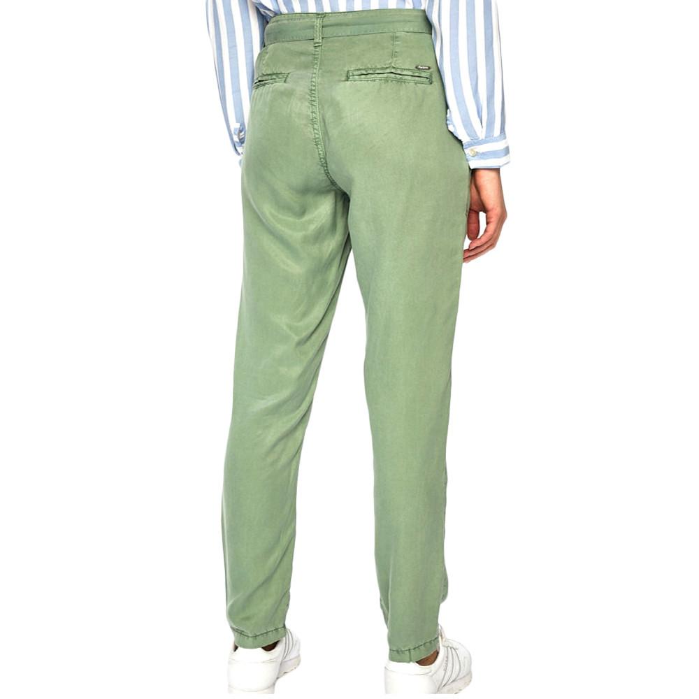 Pantalon Fluide Kaki Femme Pepe Jeans Drifter vue 2
