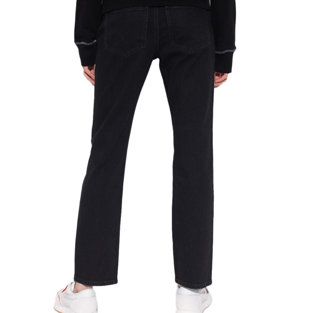 Jean Evasé Noir Femme Diesel A03610 vue 2