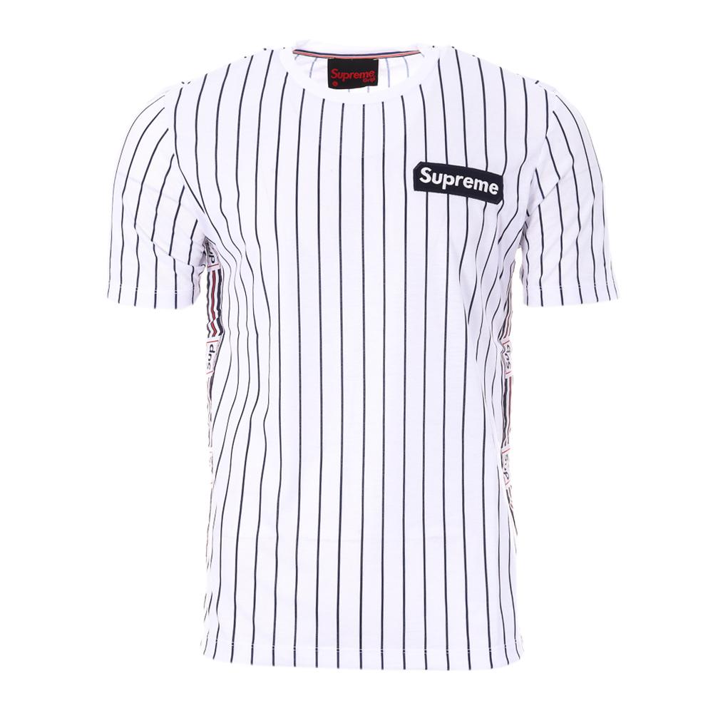T-shirt Blanc Homme Supreme Grip Sbarr pas cher