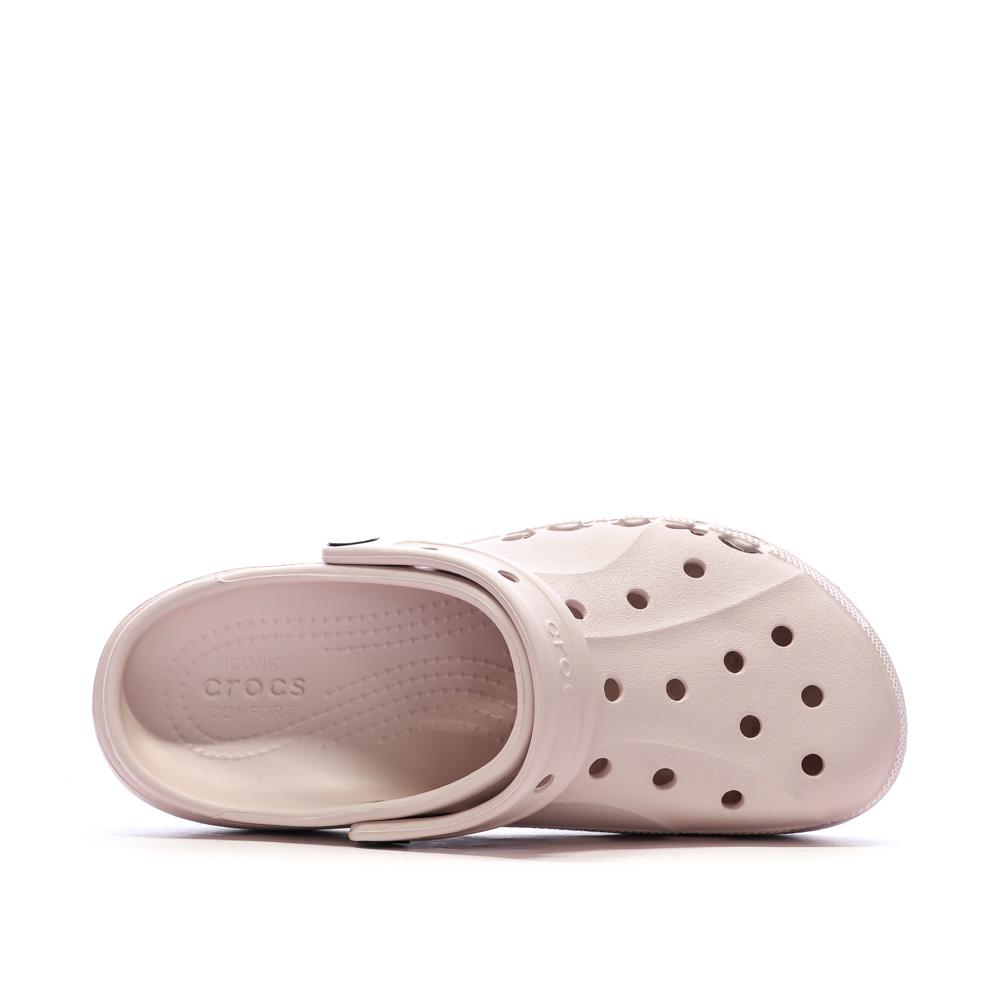Sandalias Crocs rosa pálido para mujer Baya ver 4